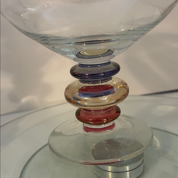 Colorful Glass Candy Dish - Picture 2 of 5